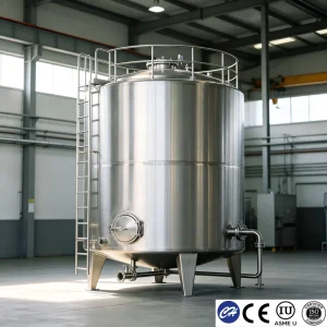 Distilled Water Processing Tank 200L Stainless Steel 316L Food Grade ISO 9001 Double Wall Temperature Control