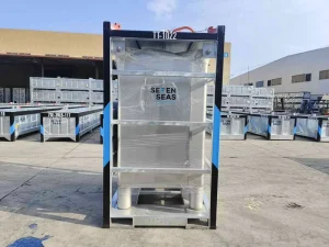 Dnv Certificated Offshore Mud Skip Waste Skip Container Cutting Box