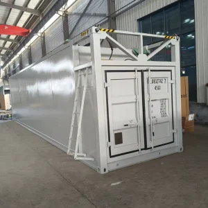 Double Layer Mobile Self Bunded Fuel Tank Gas Station 20-foot or 40-foot Container