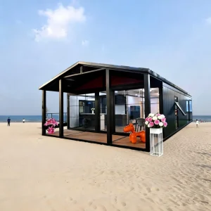 Double Wing Luxury Expandable Container House Folding Room Modern Import House Prefabricated 20ft 30ft 40ft Expandable House