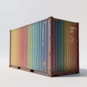 Dry 20GP 40GP Corten Steel Container with Plastic Pallets CSC Certified From Guangdong to NZ