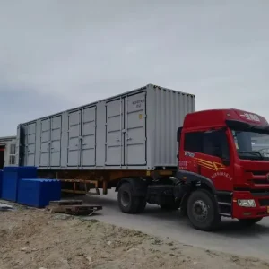 Dry 40ft Sea Shipping Container With 4 Side Doors