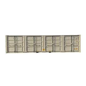Dry Cargo Steel Structure Storage Empty Shipping Container Optional Color