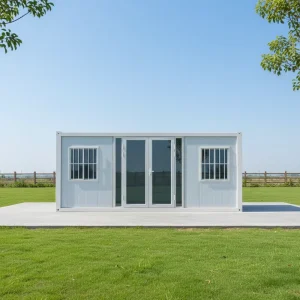 Durable Folding Container House 20ft 40ft Prefab Tiny Home Quick Setup Customizable Mobile House for Living Office