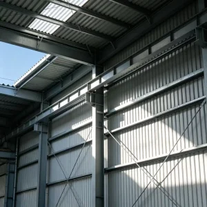Durable Galvanized Steel Shipping Containers With Corrugated Wall for Warehouse Storage and Distribution