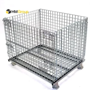 Durable Heavy Duty Full Welded Hot Dipped Galvanized Wire Mesh Container