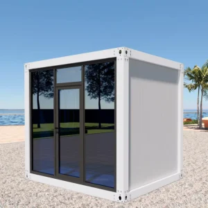 Durable Modular Detachable Container Houses Steel Structure Flat pack Design Fast Install Breathable Design Bedroom