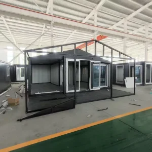 Durable Portable Expandable Container House Custom Color 20FT 40FT Modular Living Home