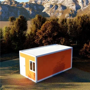 Durable Portable Storage Containers Customized Small Flat Pack Detachable Steel Container for House Shop Office Use
