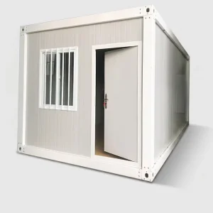 Durable Prefabricated Site Office Portable Modular House Sandwich Panel Mobile Home Container Camp Flat Pack House for Sale