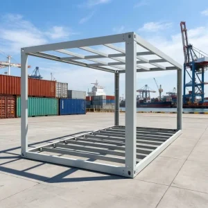 Durable Structure Modular Steel Frame Kit Temporary Office Camp Housing Applications Casas Prefabricadas Container Frame