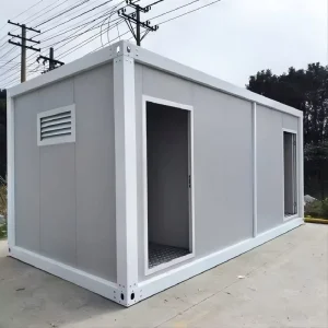 Durable Waterproof Prefabricated Site Office Container Modular Portable Cabin Prefab House for Worker Dormitory Toilet