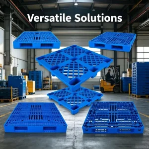 Dustless Smooth Surface Plastic Pallet Clean Grade For Cosmetic Workshop Skincare Bottle Box Clean Room Transfer Platform