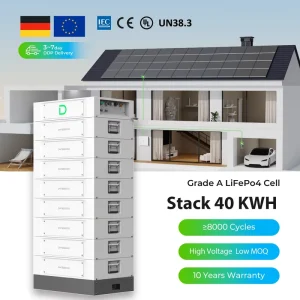 Dyness Stack100 High Voltage ESS LiFePO4 Battery Pack Container 20kWh 60kWh with BMS for Energy Storage System