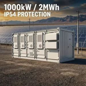 EU Standard BESS 1MW 2MWh Lithium-Ion Battery 1MWh 2MWh 5MWh Solar LiFePO4 Battery Storage Container System