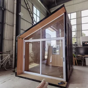 Easily Assemble Steel Structure Modern Privacy Garden Backyard Storage Office Sheds Outdoor