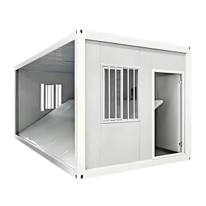 Easy Assemble Custom Layout Prefab Light Steel Modular Building Foldable Container House for Shop and Residential Use