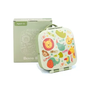 Easy Carry Baby Bento Box Water Proof Toddler Lunch Box for Daycare Lunch Containers for Kids Plastic Food Container