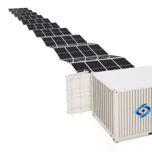 Easy-Deploy Foldable Container N type TOPCon Monocrystalline Silicon PV System 40kW Ground Mounting 380V Output