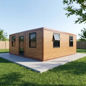 Easy Install Expandable Container House 20ft 40ft Fireproof Insulated Prefab Tiny Home with Bedroom Kitchen for Living