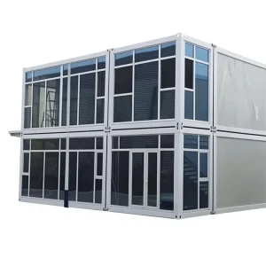 Easy Install Prefabricated Container House Modular Living Home Portable Guard Room Unit Mobile Security Office Room Unit