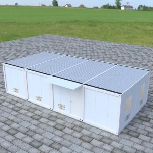 Easy Installation Modern Design Quake Proof Wind Resistant Sustainable Solar Energy Prefabricated Container Casa