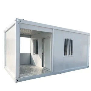 Easy to assemble 20FT & 40FT Standard Container Prefabricated Home Container House Flat Pack Design with Sandwich Panel Material