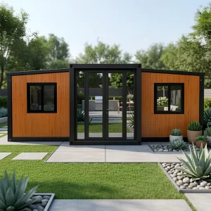Eco Friendly 40Ft 20Ft Prefab Expandable Container House 3 Bedroom Foldable Mobile Home