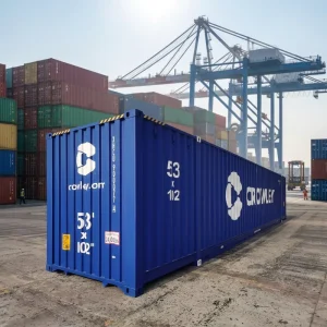 Eco-Friendly High-Capacity 53FT Logistics Cargo Delivery Container ISO Sea Shipping Container