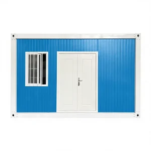 Eco Friendly Insulated Prefabricated House for Temporary Storage Warehouse