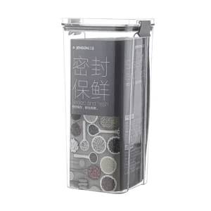 Eco Friendly Plastic Reusable Household Food Storage Containers Large Bulk Sealed Freezer Safe Carton