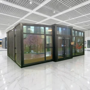 Eco Friendly Prefabricated Granny Flat Luxury 2 Bedroom Portable Expandable Container Villa Detached Modular Tiny House