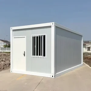 Eco Friendly Solar Powered Waterproof Movable 20ft Container Home Tiny Mobile Steel House Sandwich Panel Apartments