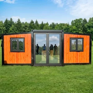 Eco Friendly Windproof Durable Hurricane Proof Soundproof Waterproof Prefabricated Modular Container House For Villa
