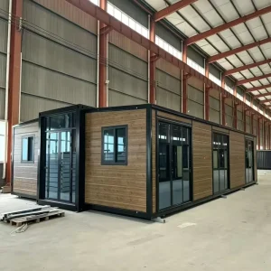 Eco Modular Mobile Villa Tiny Prefabricated Cabin Container House