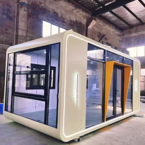 Economic Movable Prefab Prefabricated Capsule Hotel Cabin Container House