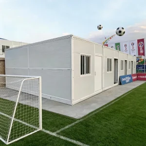 Economic Proof Flat Pack Modular Prefabricated Home Portable Movable Foldable Container House Sandwich Panel School Office
