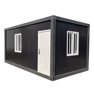 Economical Flat Pack Container House Wind Resistant Fast Assembly Low Freight for Office Building Workshop Dormitory