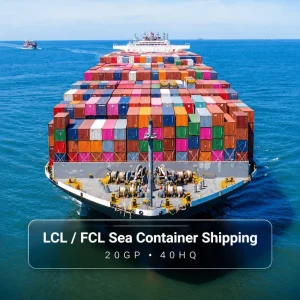 Economical LCL FCL Ocean Freight Shipping Agent 20GP 40HQ Container Sea Freight Forwarder Service