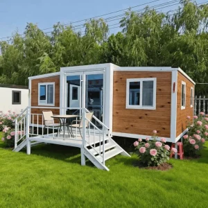 Efficient Breathable Quick Install Expandable Container House Compact ADU Layout for Apartment Use European Design Sandwich