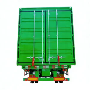 Efficient Cargo Container Trailer Heavy Duty Design for Global Freight