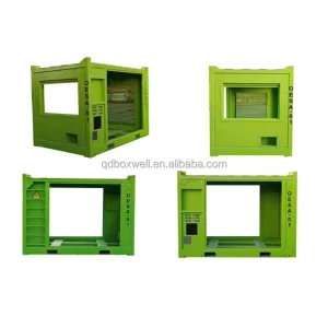 Electric Hydraulic Side Door Opening 20ft 40 Ft Length 20ft 40ft Flying Wing Open Side Container Size Various for Processing