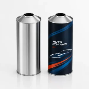 Empty Tinplate Can for Paint Thinner Solvent Storage Aerosol 250ml 1.5L