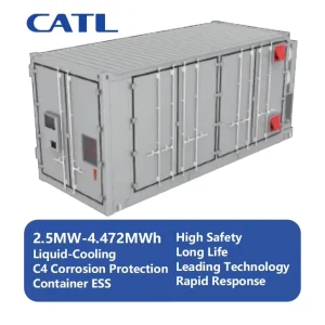 EnerD 1P Commercial Industrial All In One 2236kW 4.472Kwh Hybrid Container BESS Solar Lithium Battery Energy Storage System