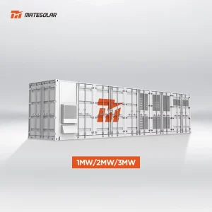 Energy Storage Containers 1 Mw 10Ft 20Ft 40Ft 250Kw 300Kwh 500Kwh 1Mwh 2Mwh 3Mwh Lithium Battery Container Energy Storage