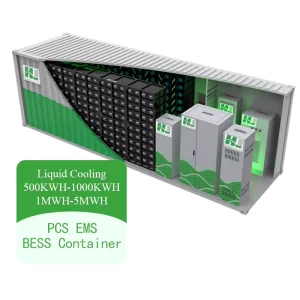 Energy Storage System Battery Energy Storage Container 500kWh 1MWh All in One Power Bank