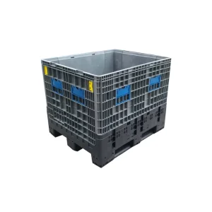 Ergonomic in Handling FLC Foldable Large Crate 1680x1140x760mm Plastic Bulk Containers Industries Automotive Plastic Bulk Box