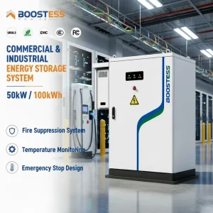 Ess Container All In One Solar Inverter And Battery 50kw 100kwh Solar Power Energy Hybrid System Battery