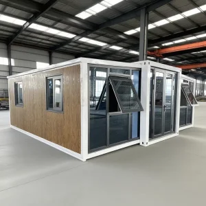 Evermore 20ft Foldable Luxury Container House 4 Bedroom Prefabricated Mobile Home Wheels Lightweight Aluminum Alloy Easy Set