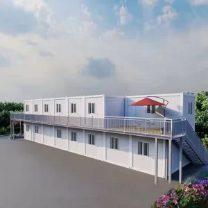 Expandable 20ft 40ft Container Cabin Hotel Outdoor Modular Prefabricated House with Steel Sandwich Panel